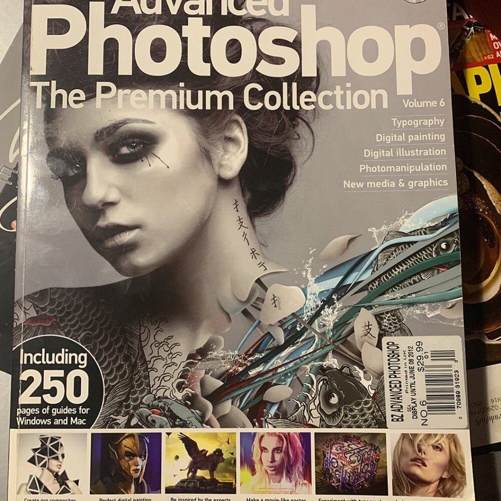 Advanced Photoshop The Premium Collection 6 Magazine with disc